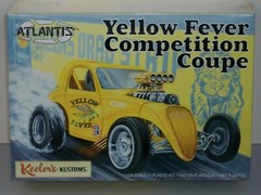 Atlantis 1/25 Scale Yellow Fever Competition Coupe – Factory Sealed