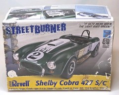 Revell Shelby Cobra 427 S/C 1:24 Car StreetBurner Model Kit 85-2828 New