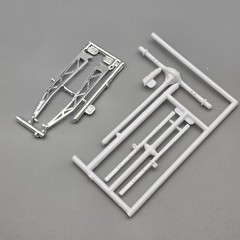 Monogram Revell 1/24 1956 56 Chevy Bel Air Parts Kitbash Drag Rear Suspension
