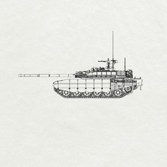 MRY-SFW SS873 1/48 Russia T-90M Main Battle Tank Military Model Kit