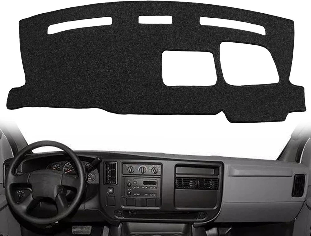 Dash Cover Mat Custom Fit for Chevy Chevrolet Express/Gmc Savana Van Dashboard P