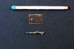 Mini World 7203 DA Degtyarev Aircraft Machine Gun USSR 1:72 scale brass kit
