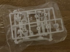 Revell 57 Chevy Bel Air custom/restomod wheels/tire set