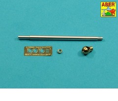1/35 PzKpfw.VI Ausf.G Early KwK40L/43 Barrel w/Muzzle Brake for Tamiya