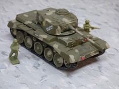 Airfix / Minitanks 1/72 WWII British Comet A-34 Tank & Soldiers Lot#739A