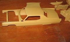 Resin 1970 Cadillac Coupe Deville 1/25 Kit Unbuilt Manufacturer Unknown 70