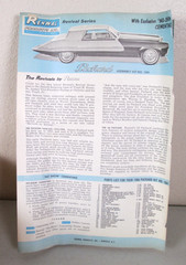 Vintage 1966 PACKARD Renwal 1/25th Car Model Kit Revival Series (104-229)