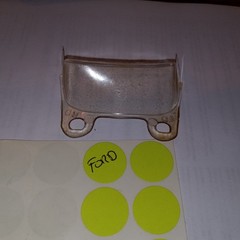 VINTAGE SOFT GLASS FROM PROMO MODEL CAR FORD 1957/1958/1959 ??? CONV