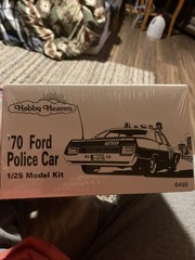 Hobby Heaven ‘70 Ford Police Car 1/25 AMT Ertl Model Kit #6499