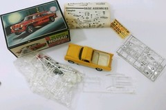 Vintage AMT ’55 Chevy Nomad 1/25 Model Kit 2555 T 289-225 *Partially Assembled