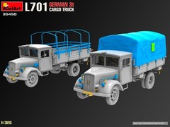Miniart 1/35 L701 German 3t Cargo Truck #35450 📌USA📌Made in Ukraine