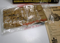 1/72 Scale German WWII Tank Hunter, Marder III, ESCI