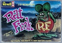 Vintage Revell Rat Fink Plastic Model Kit Ed Big Daddy Roth 1990 – Open Box