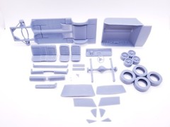 1967 Mercury Cougar – 1:25 Scale Resin Kit Accessories Diecast Vehicle Car Model