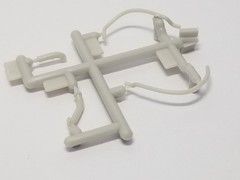 1958 Edsel Pacer RADIATOR HOSES & HEATER HOSES from AMT 1:25 Model Kit 58
