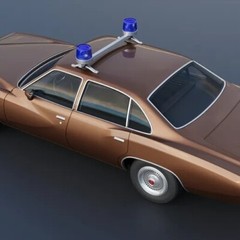 3D Printed 1/25 Late 70’s Police Light Gumball Lightbar