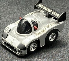 Takara Choro Q QHG Mercedes Benz C9 AMG Le Mans #63 #024 Vintage 90’s