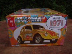 Coca-Cola 1971 VW “Superbug Gasser” Model Car Kit- 1/25 scale by AMT (2022)
