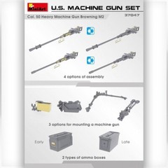 MiniArt 37047 1/35 U.S. Machine Gun Set