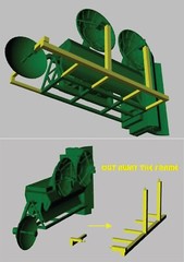 1/144 Russian SNR-75 (SA-2) Fan Song Radar (fine detail) Resin Kit