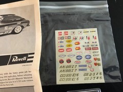 Rare Revell Ford Maverick Funny Car 1/25 Scale Kit, Complete and Unbuilt