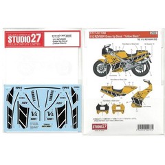 STUDIO27 Decals for TAMIYA 1/12 Yamaha RZV500 “Yellow from japan