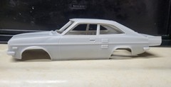 1/24 scale resin 3d printed Outlaw Datsun 1200 drag body model slot car