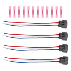Pack of 4 Ignition Coil Connector Repair Harness Plug Wiring Pigtail Fits for Ni