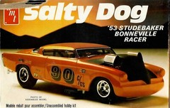 AMT 3006 Salty Dog ’53 Studebaker Bonneville Racer 1/25 model kit