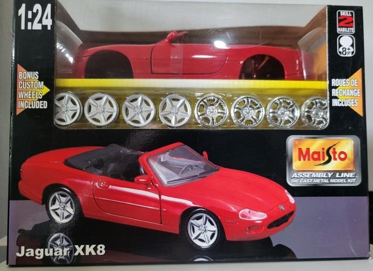 Maisto die cast model kit of a Jaguar XK8