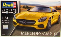 Revell Germany 1/24 Mercedes-AMG GT Car Plastic Model Kit #7028