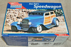 Monogram 7606 Dan Fink’s Custom Speedwagon Plastic Self-Assembly Kit Unbuilt1/25