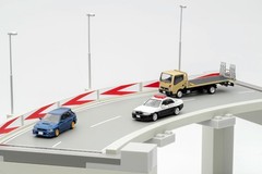 Tomicarama Vintage 1/64 11a Highway Curve A ABS resin accessories