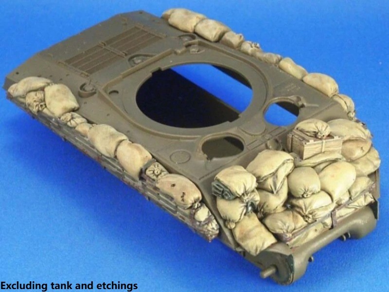 1/35 Resin Assembly Model Kit Sherman M4A3 Sandbag Armor Set Parts