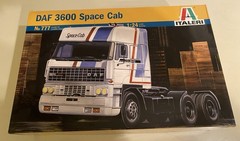1/24 Italeri DAF 3600 Space Cab Truck