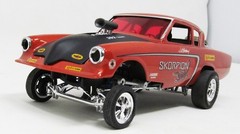 Atlantis 1/25 Keeler’s Kustoms Skorpion Gasser Plastic Model Kit 13102