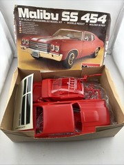 Monogram Kit 2268 Scale 1/24 Chevy Malibu SS 454 Model Kit 1983