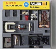 Faller AMS B 4894 Fiat Block Motor Auto Kit 1960s Rare In Box
