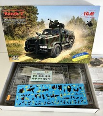 ICM 35016 1/35 State Border Guard Service of Ukraine ‘Kozak-2’ Armoured Car Kit