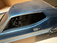 1971 Ford Mustang Boss 351 1/25 Scale Built Model. Free Shipping