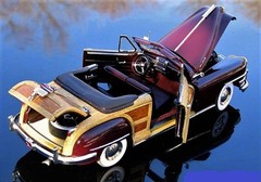 Vintage Classic Woody Woodie Concept Dream Built Model Promo Car Chopped Race