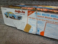 REVELL JUNGLE JIM CAMARO FUNNY CAR MODEL KIT H-1440 SUPER RARE BRAND NEW