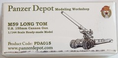 Panzer Depot 1:144; US WWII M59 “LONG TOM” mobile cannon