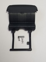 67 Chevy Impala 4Dr REAR SEAT from AMT 1:25 Model Supernatural 1967 Chevrolet