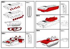 Model Kits 1/35 1/72 Military Model Kit South Korea Light Tank K21 XC-8