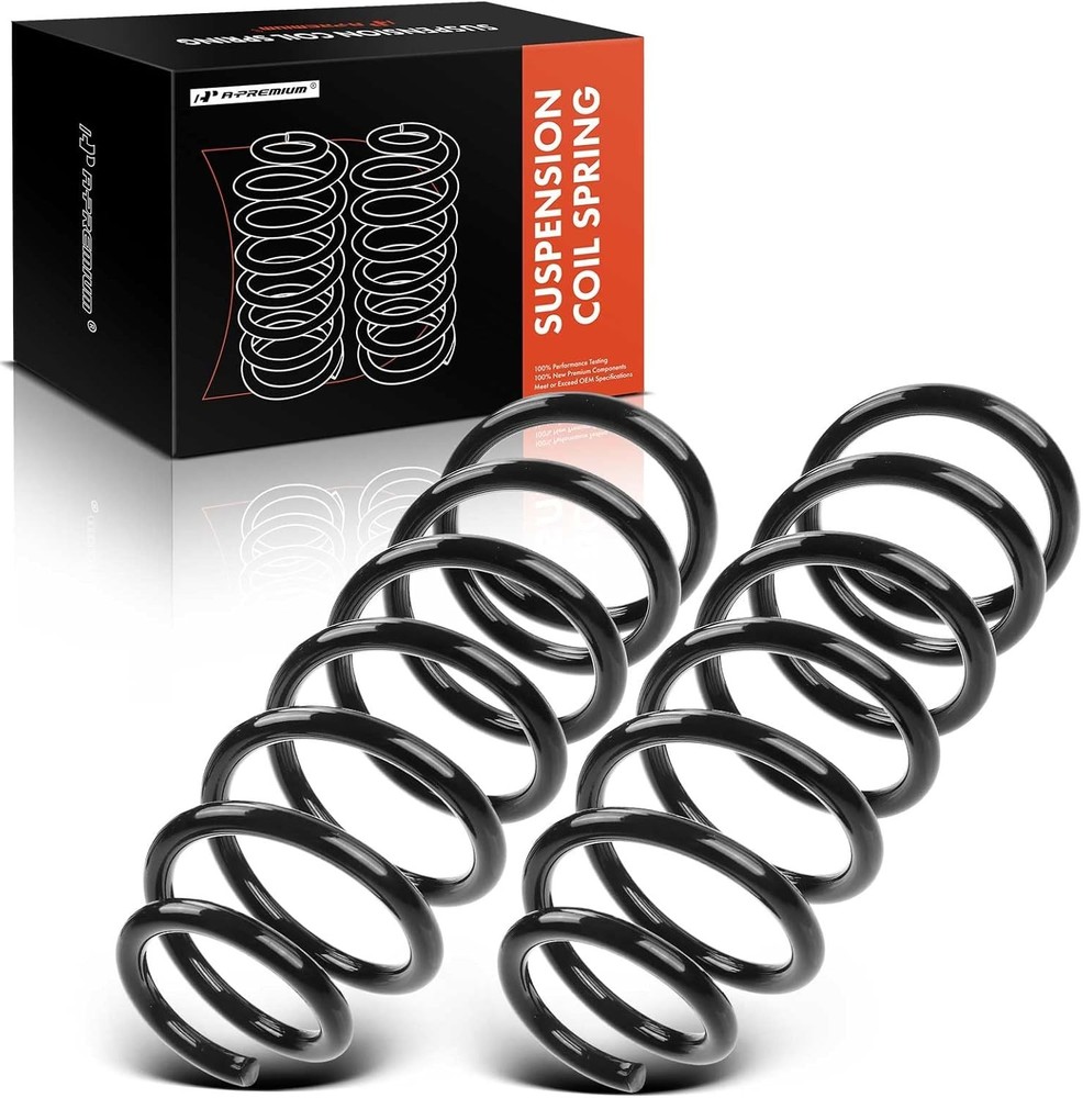 A-Premium 2Pcs Rear Suspension Coil Spring Set Compatible with Honda Civic