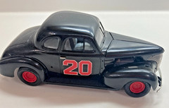 20 Black Red Derby Race Car Plastic Model 1/24 1/25 scale