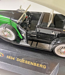 1934 Signature Model Duesenberg Model T Hood And Doors Open Top Is Removable.