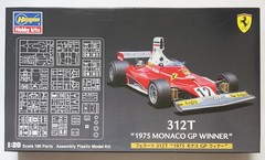 HASEGAWA 1/20 Ferrai 312T 1975 Monaco GP winner FG-2 *damage box discocount kit