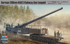 Hobbyboss 82903 1/72 German Railway Gu n 280mm K5(E) Model Kit